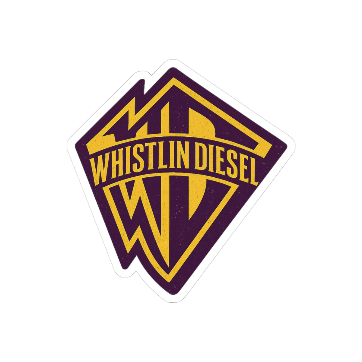 Whistlin Diesel Big Truck Stunts Bold Sticker - alternate angle 1, merchandise