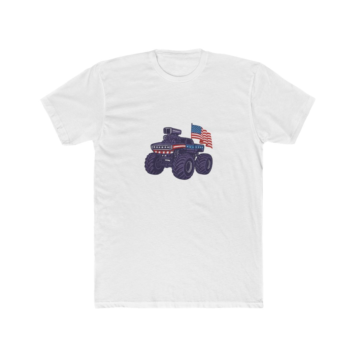To All Monster Truck Fans Bold Graphic T-Shirt - alternate angle 5, merchandise