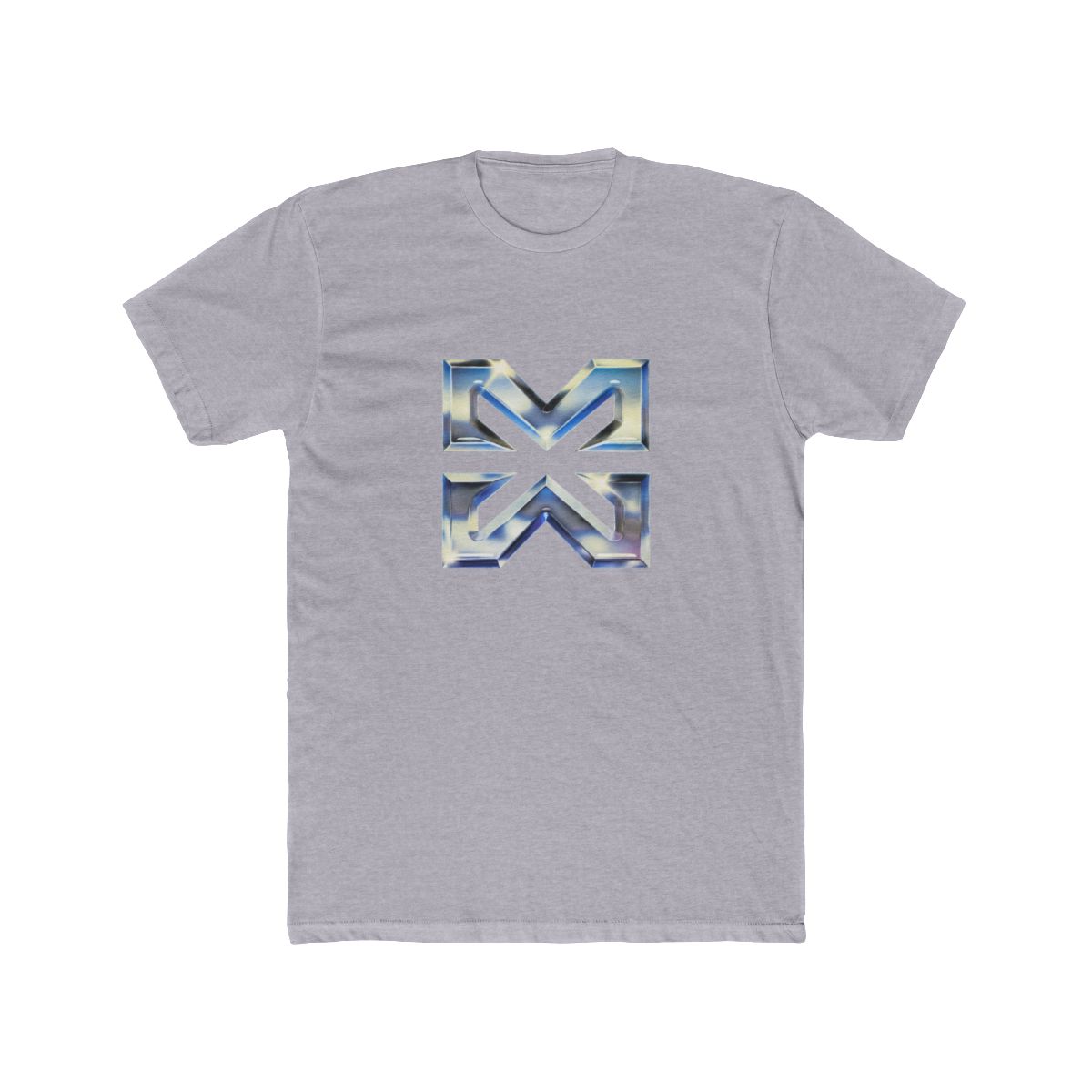 Monstermax Chrome Flat White Tee - alternate angle 3, merchandise