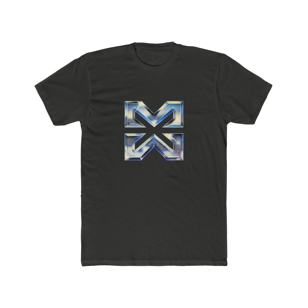 Monstermax Chrome Flat White Tee - alternate angle 5, merchandise
