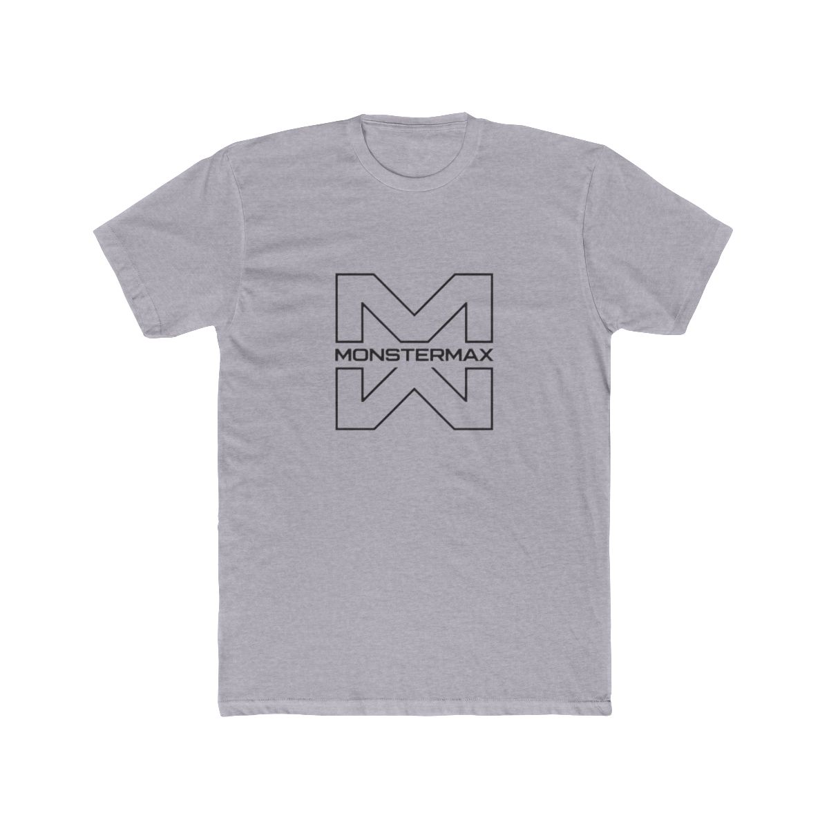Monstermax Schematic Black Tee - alternate angle 3, merchandise