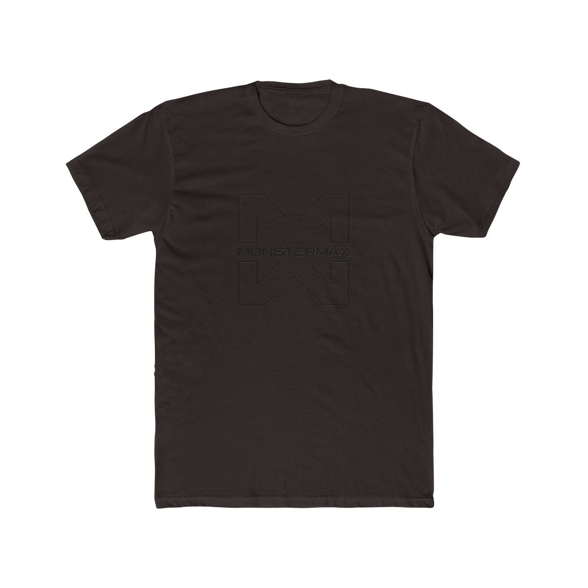 Monstermax Schematic Black Tee - alternate angle 2, merchandise