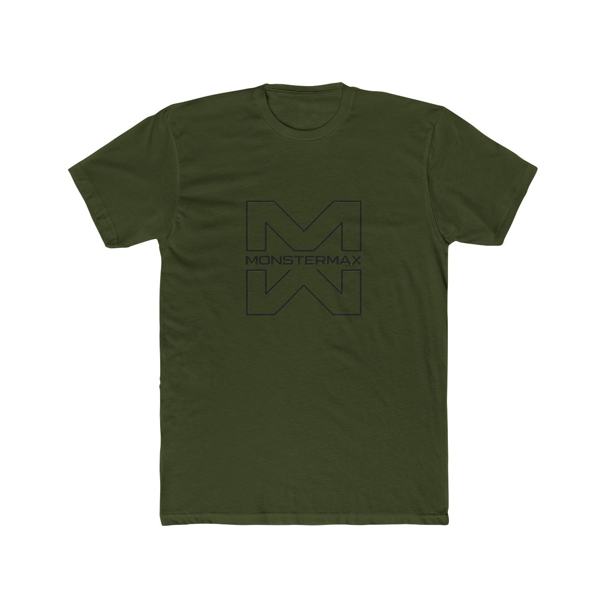 Monstermax Schematic Black Tee - alternate angle 4, merchandise