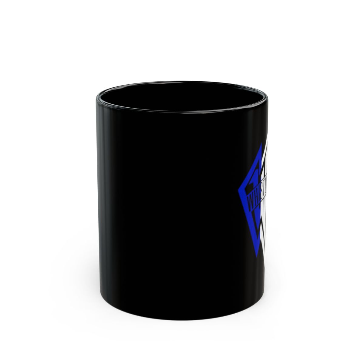 WhistlinDiesel Black Mug - alternate angle 1, merchandise