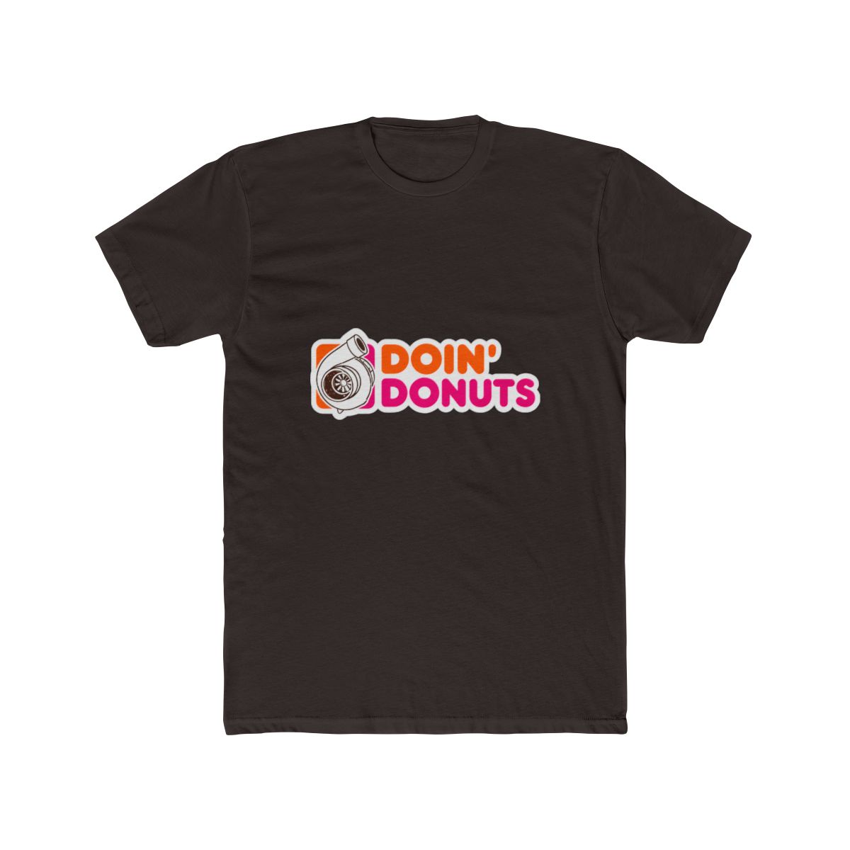 Doin' Donuts - Funny Racing & Drift Car Enthusiast T Shirt Small - alternate angle 4, merchandise